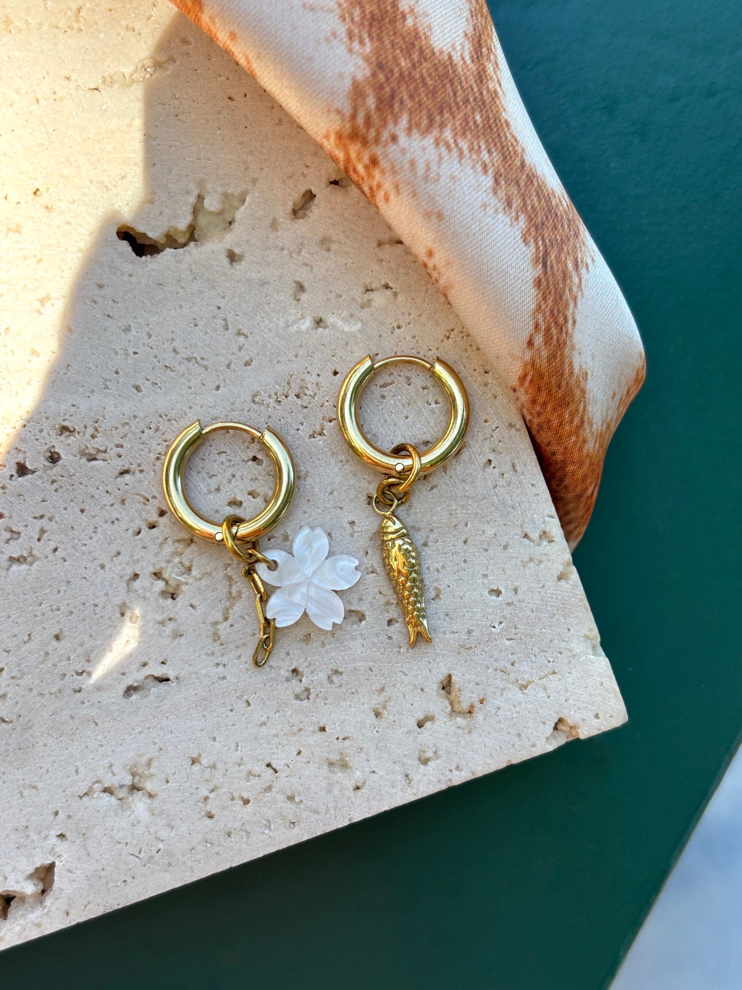 Duo Charm Earrings