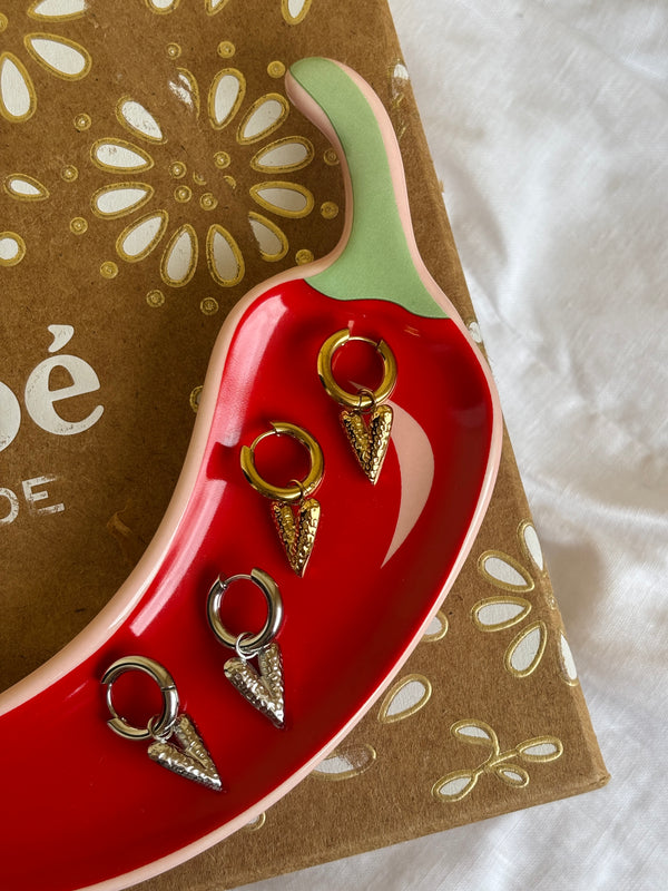 Mini Heart Hoops