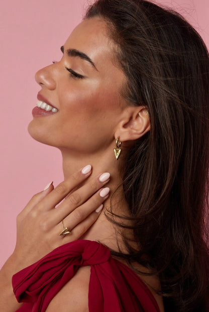 Mini Heart Hoops